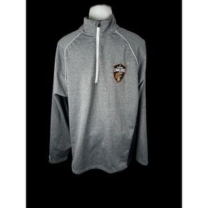 Men's Antigua Cleveland Cavaliers Quarter Zip Pullover Jacket Top Size Large